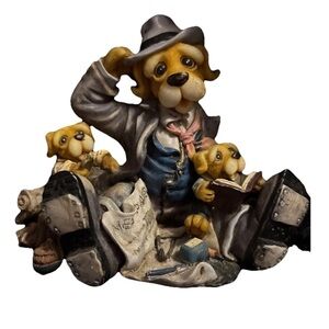 CHARACTER COLLECTIBLE BARKLEY CROSSING PAPER TRAINING FIGURE NIB COA